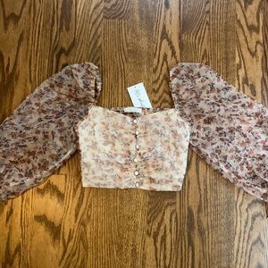 12th Tribe Floral Top